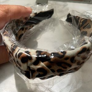 Leopard headband